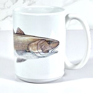 Angler’s Expressions, Inc 1998 Redfish Coffee Mug Bill Bishop, Jr
